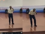 A Pune professor went viral after performing “Mehbooba Mehbooba” on stage.