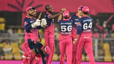 Initially, CSK were bowled out for 127 in 19.4 overs. (AFP) Initially, CSK were bowled out for 127 in 19.4 overs. (AFP)