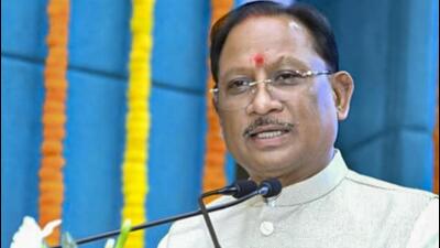 Chhattisgarh chief minister Vishnu Deo Sai. (X) Chhattisgarh chief minister Vishnu Deo Sai. (X)
