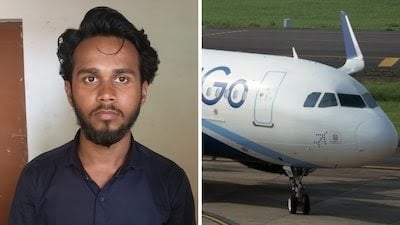 মাঝ আকাশে বিমানের দরজা খোলার চেষ্টা যাত্রীর (সৌজন্যে টুইটার) মাঝ আকাশে বিমানের দরজা খোলার চেষ্টা যাত্রীর (সৌজন্যে টুইটার)