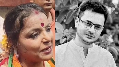 রাহুলের বিজয়গড়ের বাড়ির সামনে বিজেপি প্রার্থী পাপিয়াকে ঘিরে বিক্ষোভ!