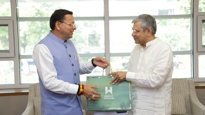 Uttarakhand CM Pushkar Singh Dhami met Union Minister Ashwini Vaishnaw to discuss rail projects and a proposed digital management plan for Kumbh 2027. Uttarakhand CM Pushkar Singh Dhami met Union Minister Ashwini Vaishnaw to discuss rail projects and a proposed digital management plan for Kumbh 2027.
