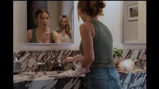 Sydney Sweeney and Amanda Seyfried in The Housemaid. (Film still)