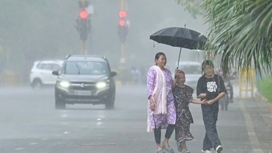 Delhi NCR area will also experience light rainfall, including in Bahadurgarh, Gurugram and Manesar. (HT File Photo)