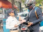 Pune traffic police crack down on violations; Over 1,200 triple seat riders penalised in special drive