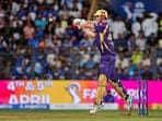Kolkata Knight Riders' Cameron Green plays a shot during Indian Premier League 2026 match against Mumbai Indians, at Wankhede Stadium Kolkata Knight Riders' Cameron Green plays a shot during Indian Premier League 2026 match against Mumbai Indians, at Wankhede Stadium