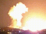 The video Trump shared shows a series of explosions and is reportedly from Iran's Isfahan