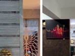 Hema Malini's home exudes a classy energy. 