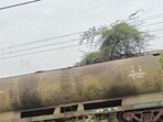 The fire did not spread to adjoining wagons or nearby infrastructure.