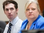 FILE PHOTO: Tyler Robinson, suspect in the fatal shooting of Charlie Kirk, sits beside defense attorney Kathryn Nester during a hearing in 4th District Court in Provo, Utah, U.S., on January 16, 2026.  Bethany Baker/Pool via REUTERS/File Photo