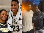 NBA player Jaden Ivey was waived by the Chicago Bulls. His mom, Niele Ivey, is a basketball coach at Notre Dame, and his dad, Javin Hunter, is an NFL player.
