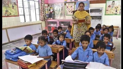(Representative image) Inspections found missing or non-functional taps, toilets and poorly installed sanitary fittings in several schools. (HT Archive) (Representative image) Inspections found missing or non-functional taps, toilets and poorly installed sanitary fittings in several schools. (HT Archive)