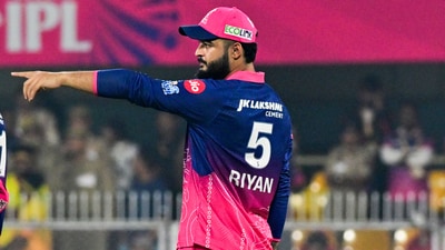 Riyan Parag was praised for his captaincy after RR beat CSK. (ANI) Riyan Parag was praised for his captaincy after RR beat CSK. (ANI)