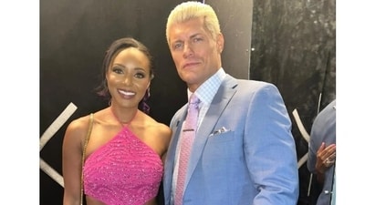 Cody Rhodes faces off with Stephanie McMahon on RAW, prompting Brandi's social media response, signaling her readiness for a comeback. (Cody Rhodes/Instagram) Cody Rhodes faces off with Stephanie McMahon on RAW, prompting Brandi's social media response, signaling her readiness for a comeback. (Cody Rhodes/Instagram)
