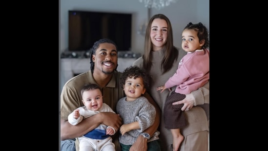 Ivey's remarks about NBA Pride events spark controversy, influencing interest in his family and relationship with wife, Caitlyn Newton. (Caitlyn Newton Instagram )