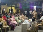 At a meeting held on March 30, attended by over 200 residents, locals highlighted issues such as public drinking and harassment of women in the area. (HT PHOTO)
