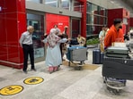 FILE: A repatriation flight with stranded Indians nationals in Iran reaches Delhi airport.