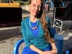 US journalist Shelly Kittleson poses for a picture in Baghdad on March 31, 2026. Kittleson was kidnapped on March 31, in Baghdad by a suspected Iranian-backed Iraqi armed group, the United States said, as regional security deteriorates following the US-Israeli attack on Iran (Photo by AFP)