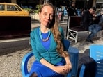 US journalist Shelly Kittleson poses for a picture in Baghdad on March 31, 2026. Kittleson was kidnapped on March 31, in Baghdad by a suspected Iranian-backed Iraqi armed group, the United States said, as regional security deteriorates following the US-Israeli attack on Iran.