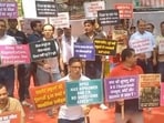 Parents said 25 students received the notice and alleged that the fee hike has “not been approved by DoE”, and “violates” the Delhi High Court’s orders. (HT Archive)
