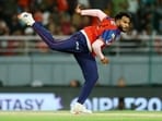 Punjab Kings' Vijaykumar Vyshak in action against the Gujarat Titans (GT) in the season opener has set PBKS on the right path. (REUTERS)