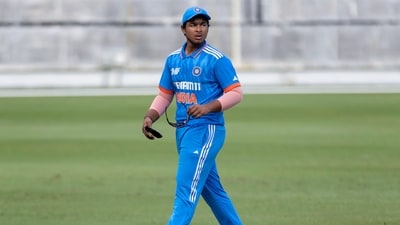 Vaibhav Sooryavanshi fields during the men's Under-19 Asia Cup 2024. (AFP) Vaibhav Sooryavanshi fields during the men's Under-19 Asia Cup 2024. (AFP)