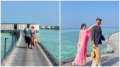 Despite the mishaps, Akshay Kumar and Twinkle Khanna's vacation video featured beautiful and romantic moments. (Instagram/ twinklerkhanna) Despite the mishaps, Akshay Kumar and Twinkle Khanna's vacation video featured beautiful and romantic moments. (Instagram/ twinklerkhanna)
