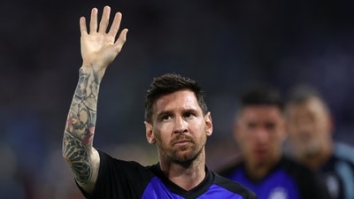 Lionel Messi scored a goal and provided an assist. (REUTERS)