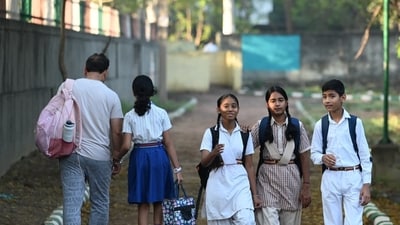 The capital city, New Delhi, witnessed schools reopening on Wednesday morning with the beginning of a new session. (Vipin Kumar) The capital city, New Delhi, witnessed schools reopening on Wednesday morning with the beginning of a new session. (Vipin Kumar)