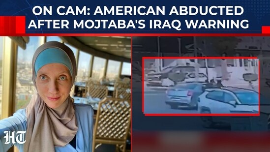 Shocking CCTV footage shows US journalist forcibly taken in Baghdad