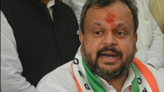 Congress MP from Ambala, Varun Chaudhary accused the BJP of neglecting Haryana’s interests despite being in power both at the Centre and in the state. Chaudhary demanded immediate intervention of the Union home minister to rectify the situation. (HT File)