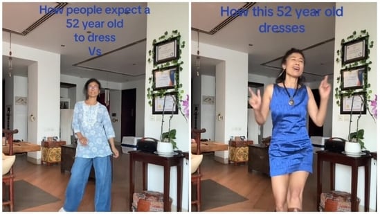 Wellness coach and yoga instructor Ranjana Pradhan is challenging 'age-appropriate' fashion norms, one post at a time. (Instagram/ pradhan_ranjana)