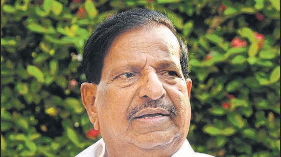 The episode highlights a widening faultline between Ganesh Naik’s (in pic) local dominance in Navi Mumbai and the Shinde-led state establishment’s control over urban governance (HT PHOTO)
