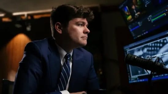 Nick Fuentes slammed Candace Owens amid the bullet row in Charlie Kirk's murder trial. (X/@realtoriabrooke)