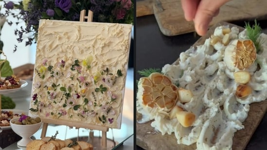 Avant-garde cheese boards