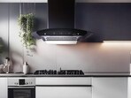 Most 60cm chimneys come with a filterless design.