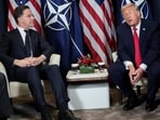 Compared to the earlier instances, there is much more menace in Trump’s latest threat to quit Nato. (Reuters)