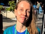 US journalist Shelly Kittleson poses for a picture in Baghdad on March 31, 2026. US journalist Shelly Kittleson poses for a picture in Baghdad on March 31, 2026.