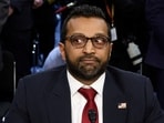 Kash Patel looks on as he testifies before a Senate Judiciary Committee confirmation hearing on Capitol Hill
