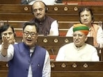Kiren Rijiju says Parliament will reconvene soon for a “very important” bill, with speculation around women’s reservation legislation ahead of polls. (Sansad TV/ANI Video Grab)
