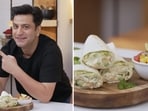 Kunal Kapur's veg wrap is loaded with protein. 