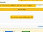 RPSC SI Admit Card 2026 released at rpsc.rajasthan.gov.in, download link here