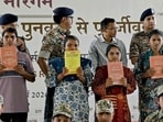 Surrendered Maoists in Chhattisgarh Dantewada. (AFP/Representative)