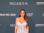 Larsa Pippen attends the Pegasus World Cup at Gulfstream Park.