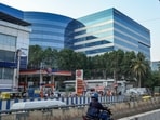 Bengaluru: A view of the US-based IT firm  Oracle building, in Bengaluru, Wednesday, April 1