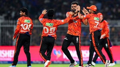 Meanwhile, Jaydev Unadkat got three wickets for SRH. (ANI Pic Service) Meanwhile, Jaydev Unadkat got three wickets for SRH. (ANI Pic Service)