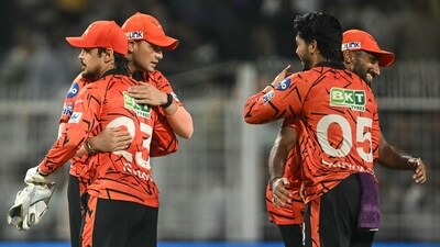 Sunrisers Hyderabad defeated Kolkata Knight Riders by 65 runs at Eden Gardens, getting their first win of the ongoing IPL 2026 campaign. (AFP) Sunrisers Hyderabad defeated Kolkata Knight Riders by 65 runs at Eden Gardens, getting their first win of the ongoing IPL 2026 campaign. (AFP)
