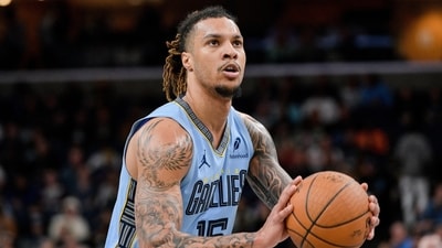 Memphis Grizzlies forward Brandon Clarke (15) pictured. (AP) Memphis Grizzlies forward Brandon Clarke (15) pictured. (AP)