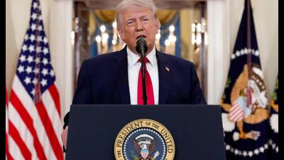 Perhaps the most striking aspect of the US President’s televised address was the complete disdain for the economic consequences or the pain countries in the Global South are facing. (AFP) Perhaps the most striking aspect of the US President’s televised address was the complete disdain for the economic consequences or the pain countries in the Global South are facing. (AFP)