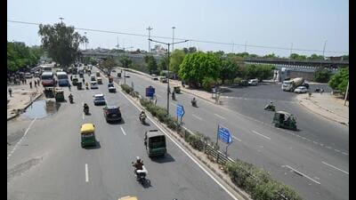 The Iffco Chowk stretch on National Highway-48 flagged as high-risk (HT) The Iffco Chowk stretch on National Highway-48 flagged as high-risk (HT)